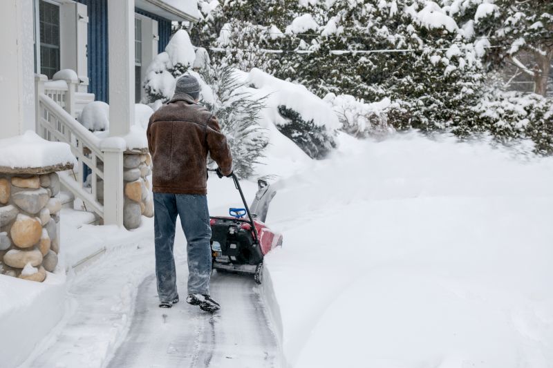 driveway snow and ice removal