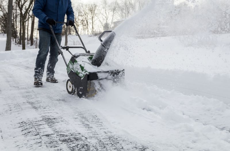Snow Removal Equipment at Work