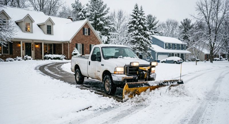 Driveway Snow Plowing in Brooklyn, NY