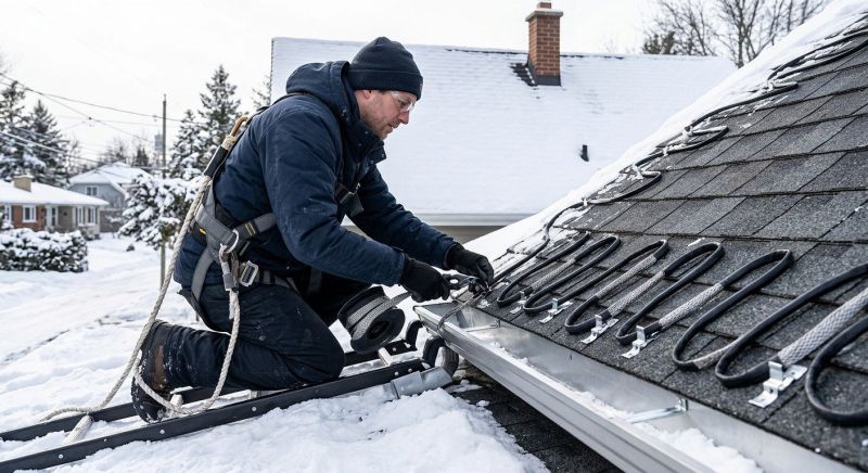 Heat Tape Installation in Tulsa, OK
