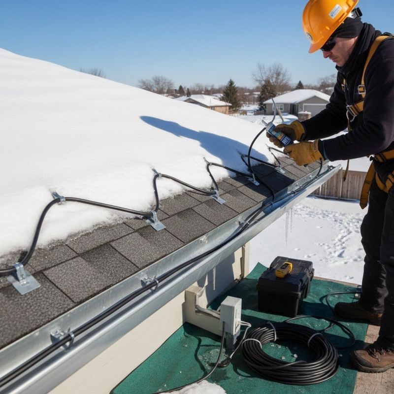 Heat Tape Installation in Tulsa, OK
