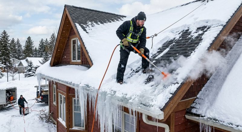 Ice Dam Removal in Kent, WA