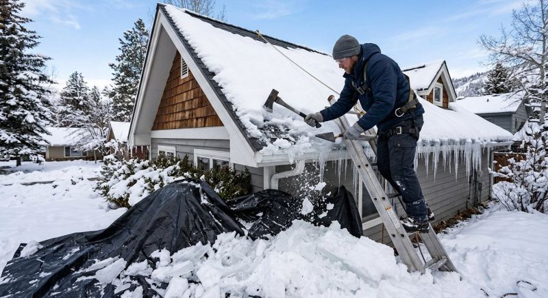 Ice Dam Repair in Gig Harbor, WA