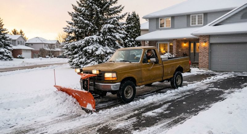 Residential Snow Plowing in New York, NY