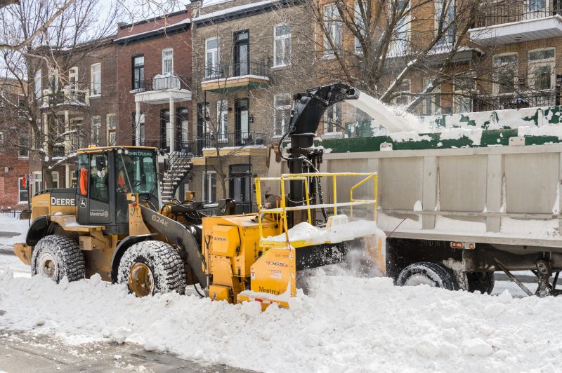 Road Snow Plowing in Brooklyn, NY