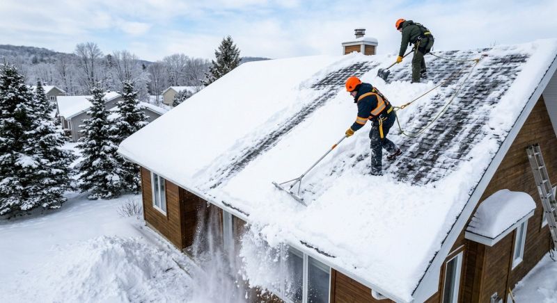 Roof Snow Removal in Brooklyn, NY