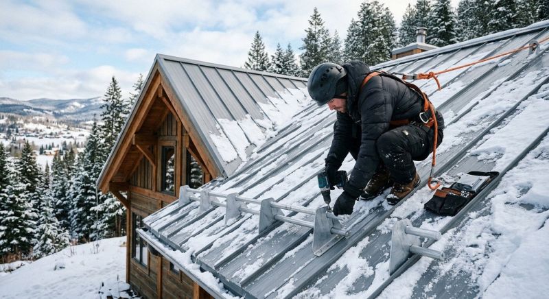 Snow Guard Installation in Gig Harbor, WA
