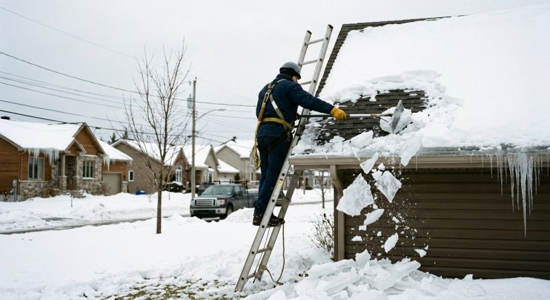 Ice Dam Removal in Puyallup, WA